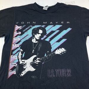 JOHN MAYER SOB ROCK U.S. TOUR 22 MUSIC CONCERT TEE T SHIRT Mens S Black
